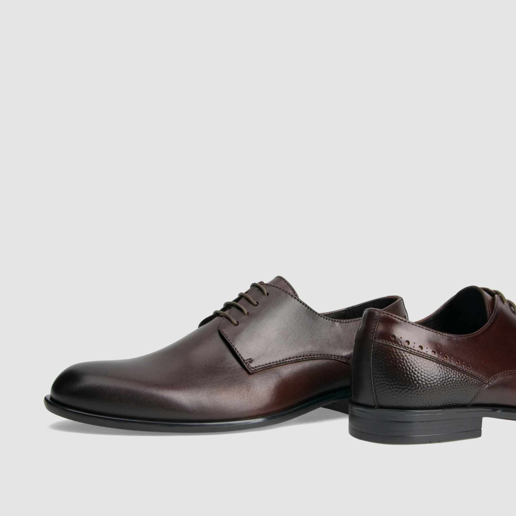 TAPI C-6935 formal shoe, brown smooth leather