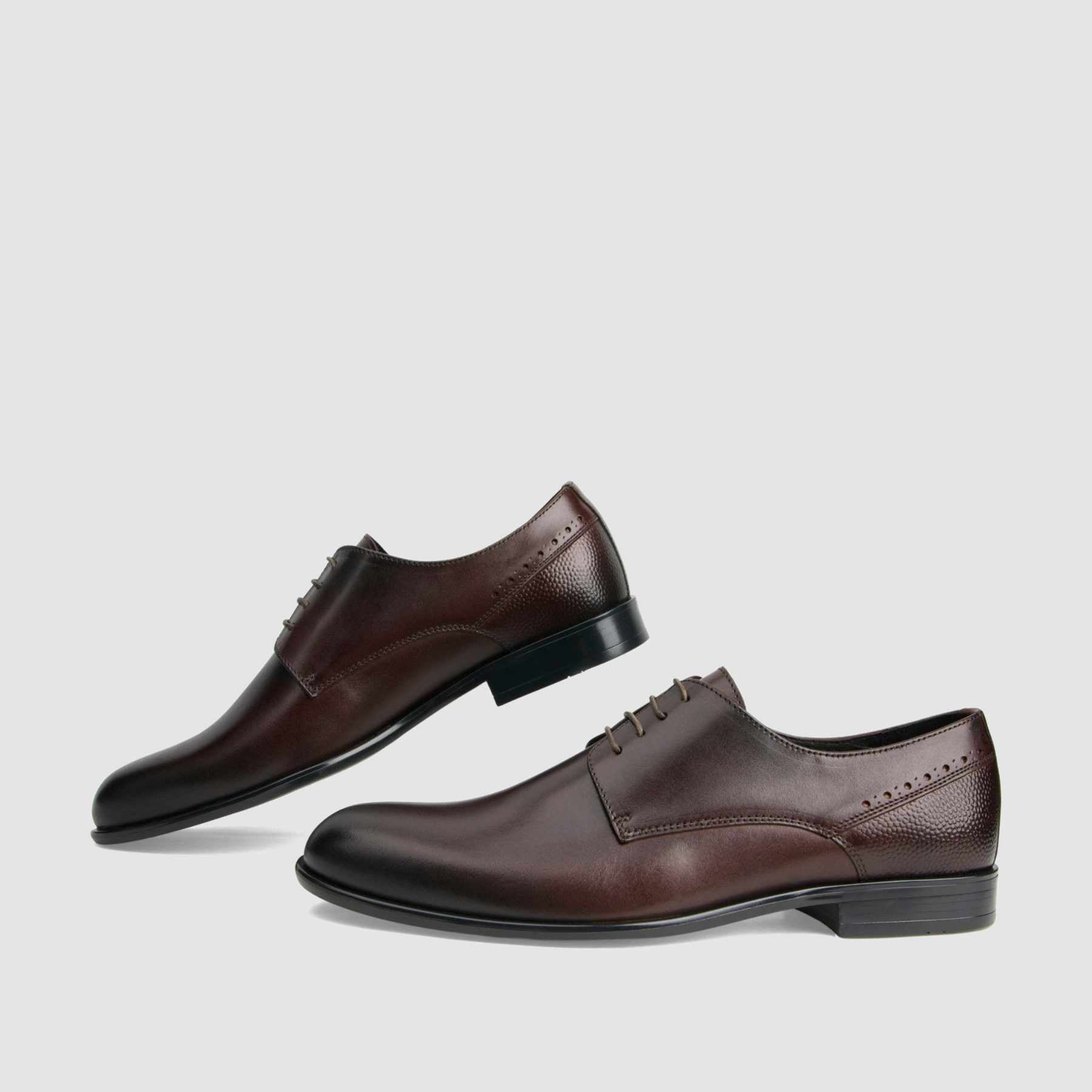 TAPI C-6935 formal shoe, brown smooth leather