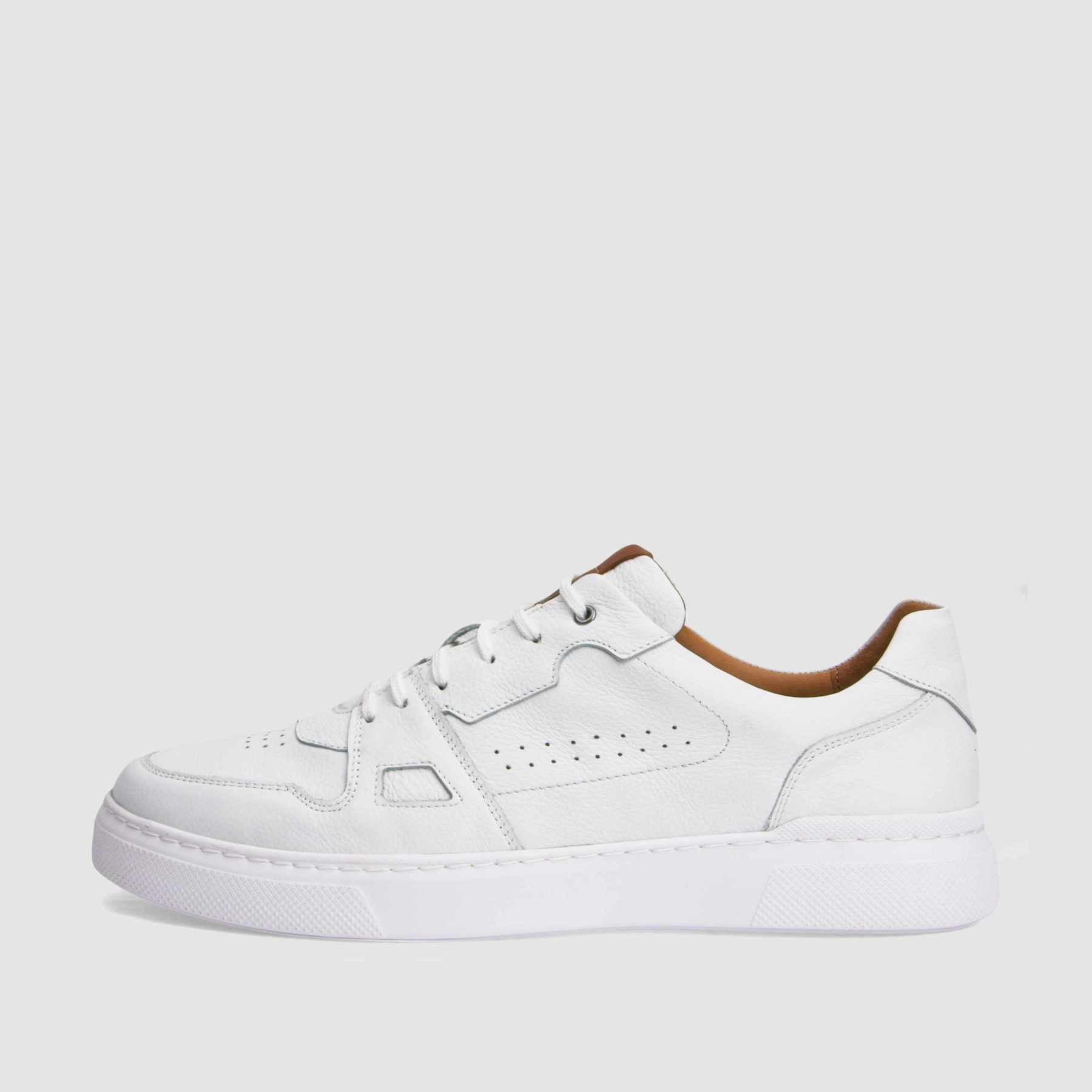 TAPI D-7364 sneakers white grain leather