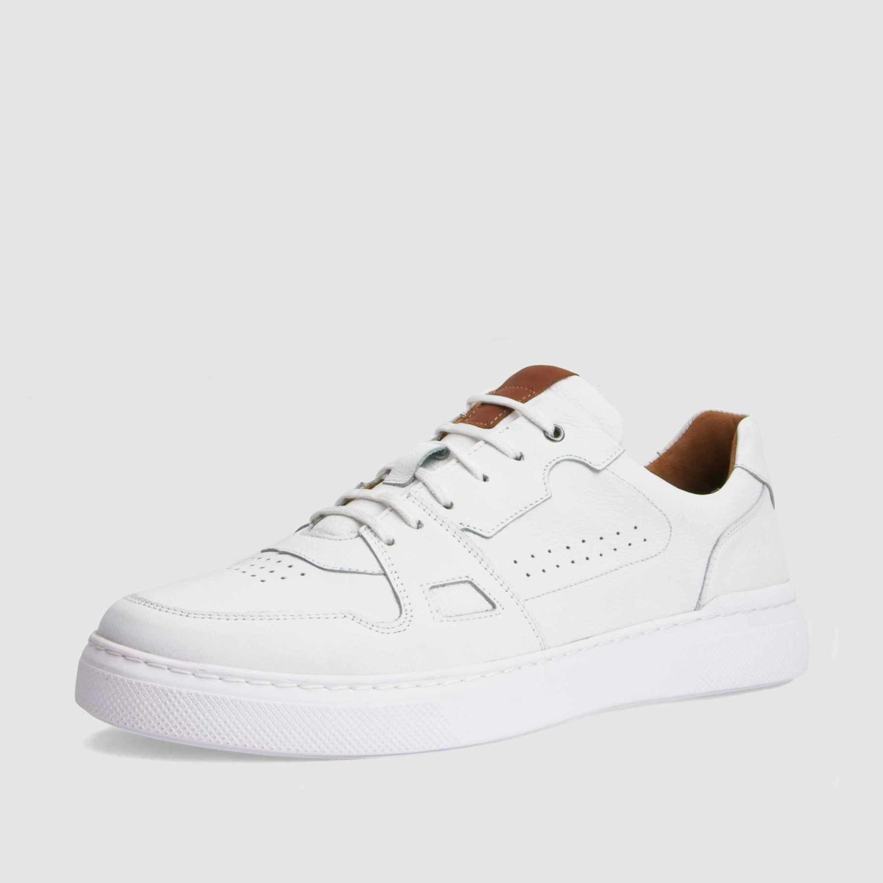 TAPI D-7364 sneakers white grain leather